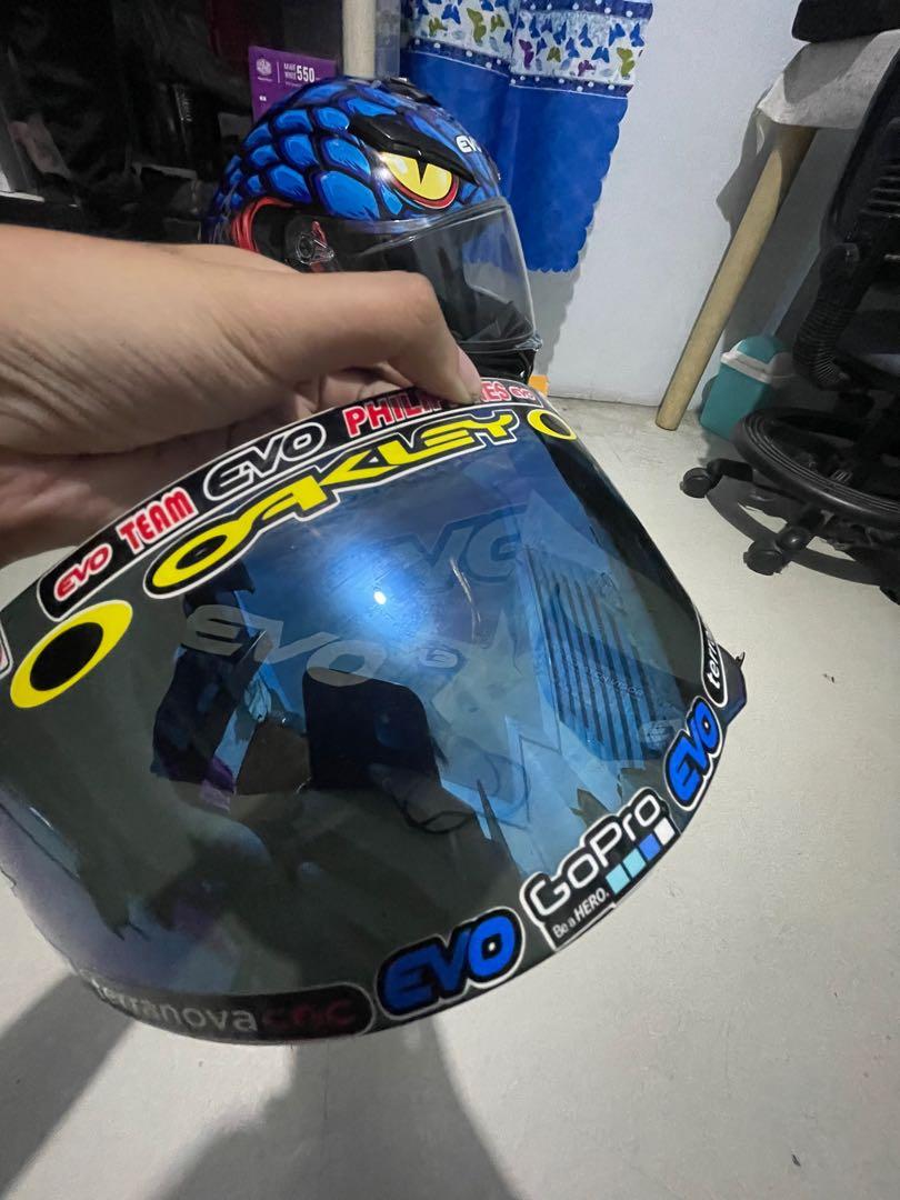 Evo helmet decals design on sale