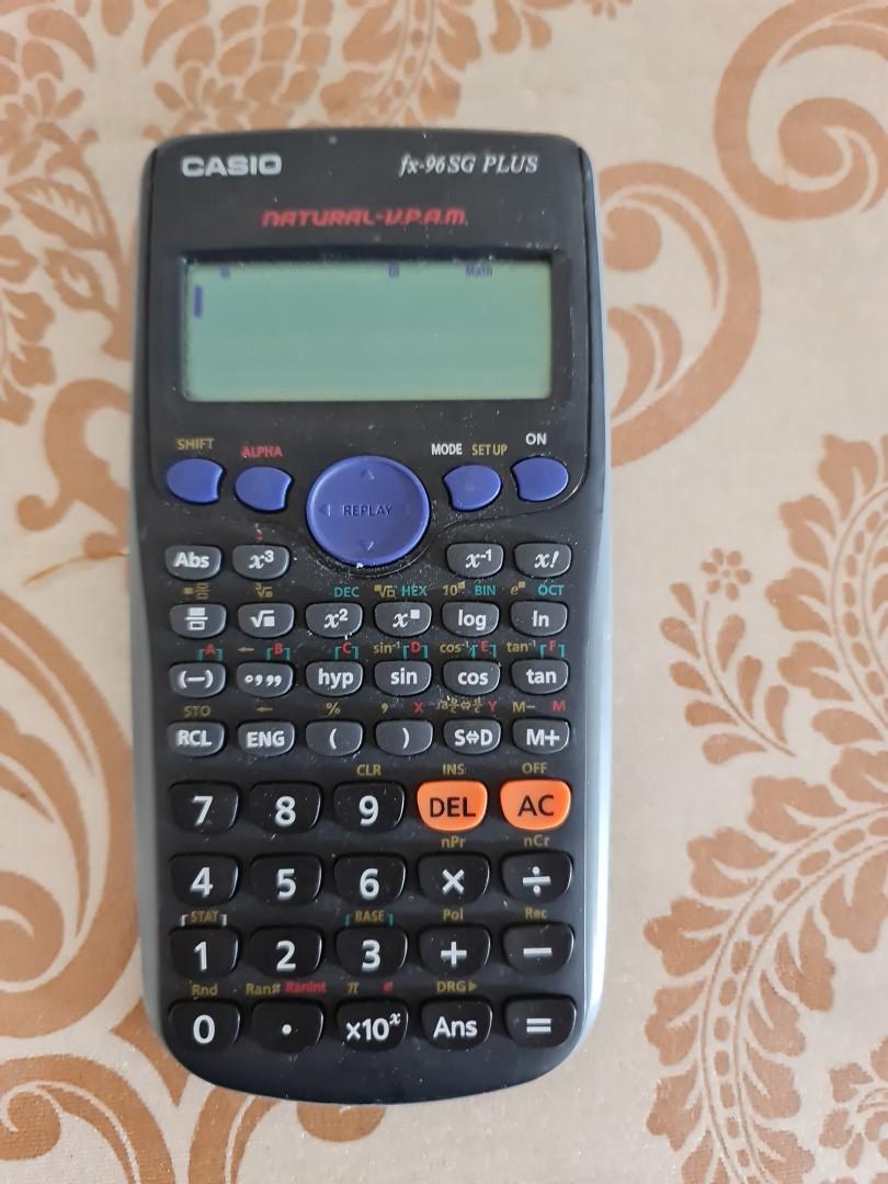 Free Casio FX 96SG PLUS Everything Else on Carousell