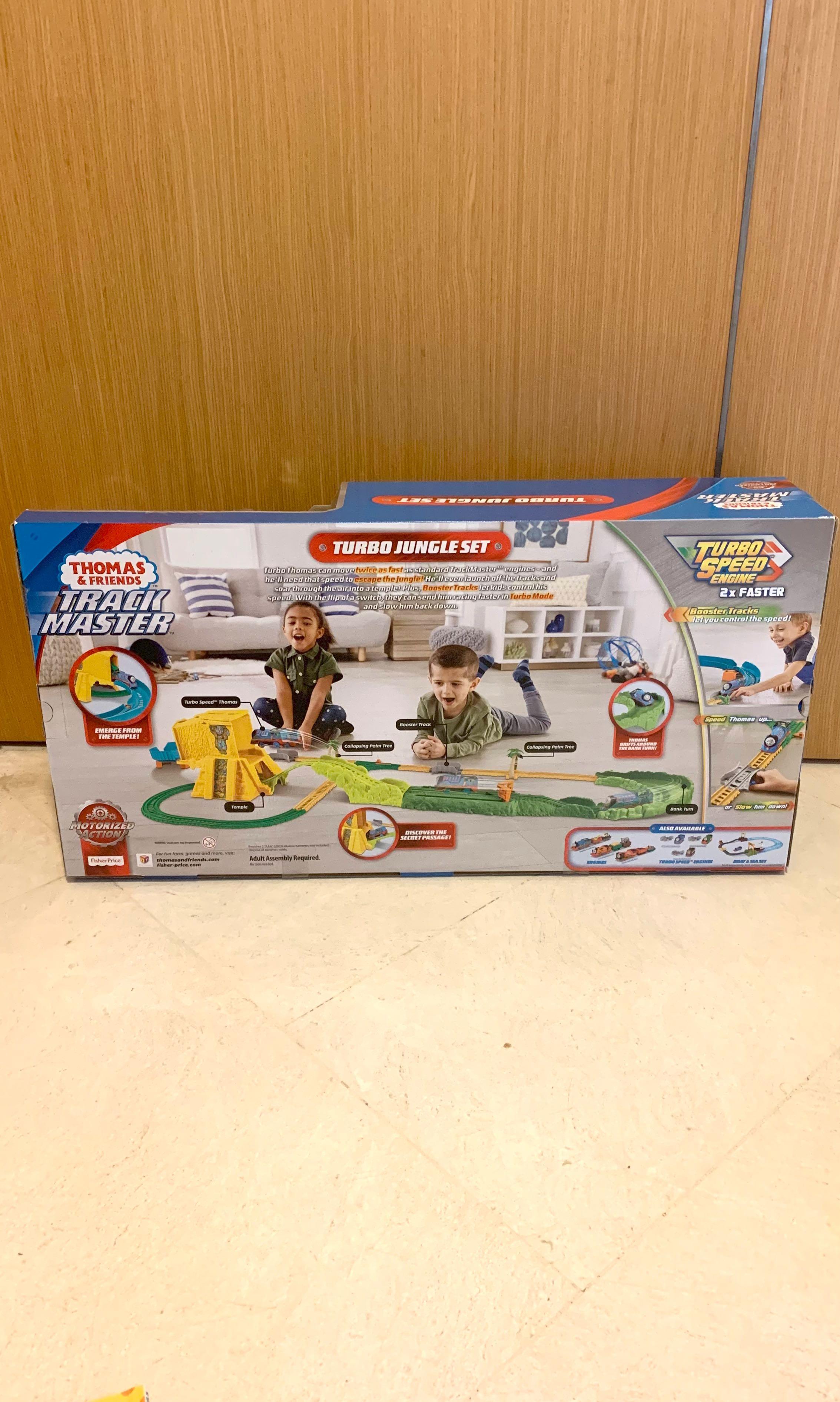 Free Delivery Thomas Friends Track Master Turbo Jungle Set Fisher Price