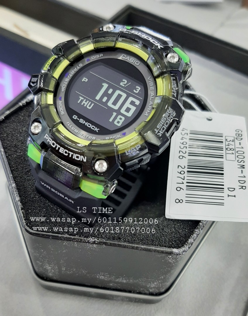 READY STOCK G-SHOCK GBD-100SM-1DR, Men's Fashion, Watches \u0026 Accessories,  Watches on Carousell