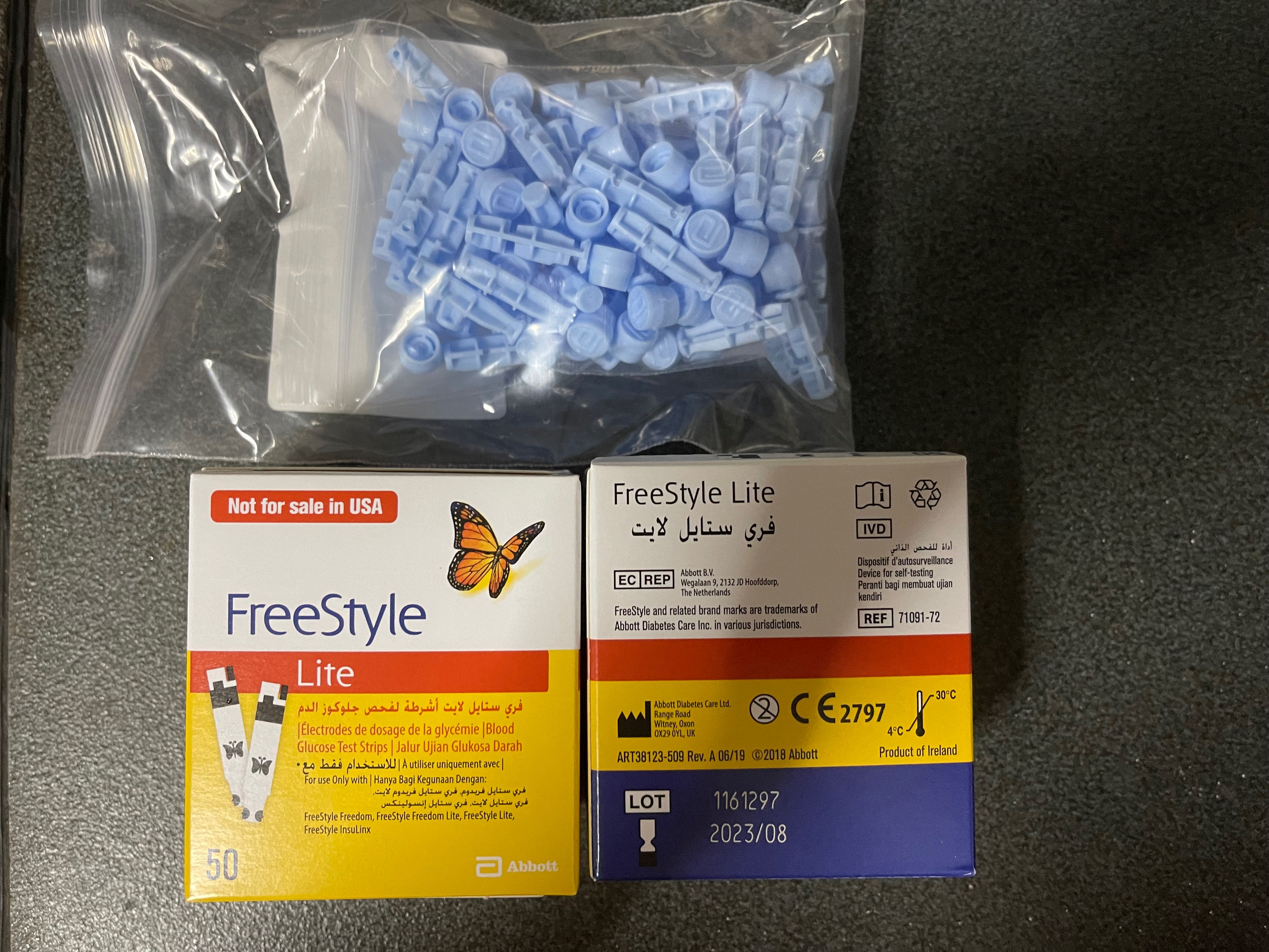 Freestyle lite test strip, Health & Nutrition, Medical Supplies & Tools
