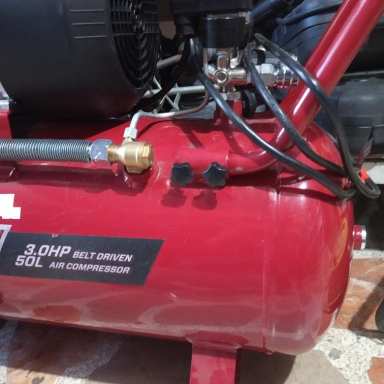FULL BOAR COMPRESSOR 3HP 50L DIRECT, Commercial & Industrial, Construction Tools & Equipment on