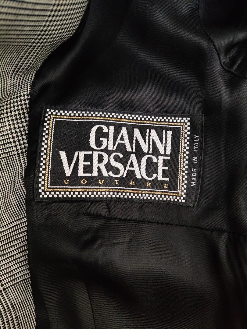 Gianni Versace Couture vintage 90's blazer coat jacket