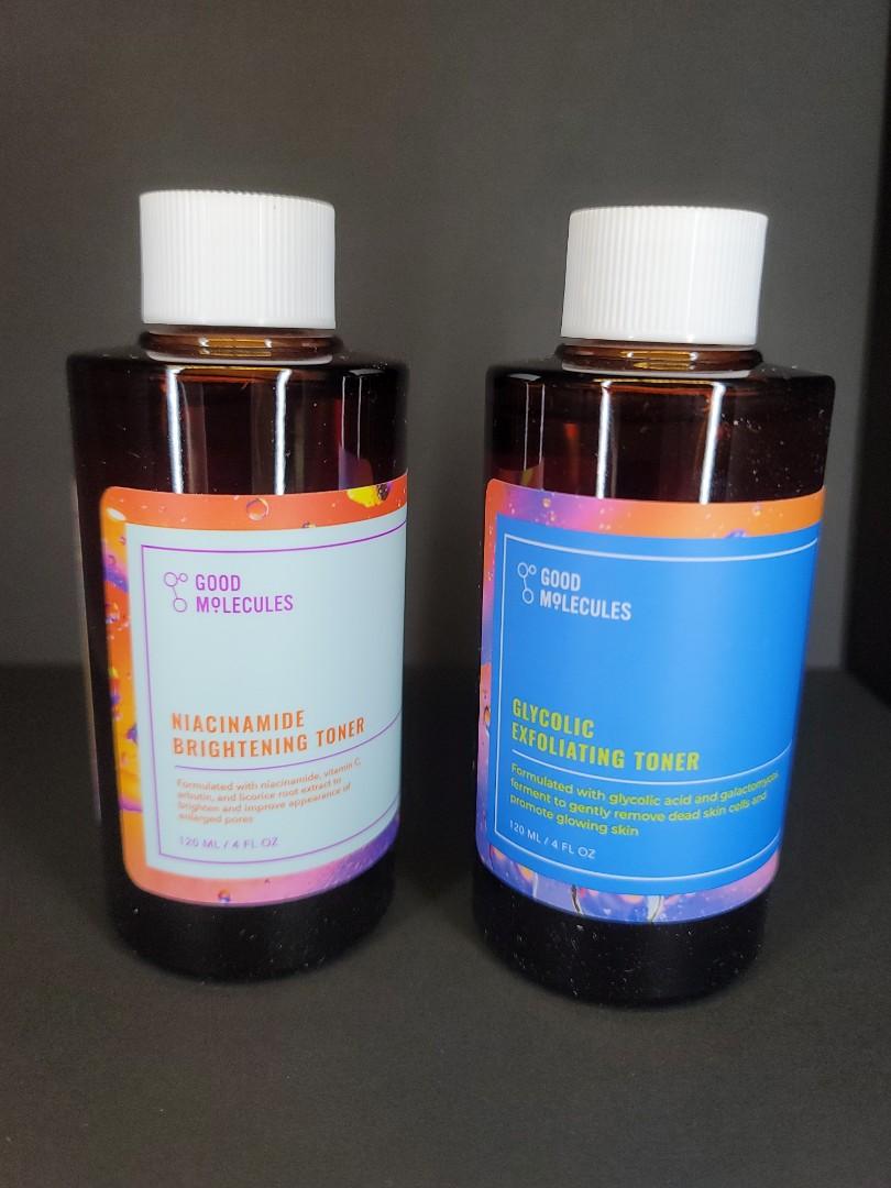 Good Molecule Hyaluronic, Overnight Exfoliating, Glycolic Toner, Beauty