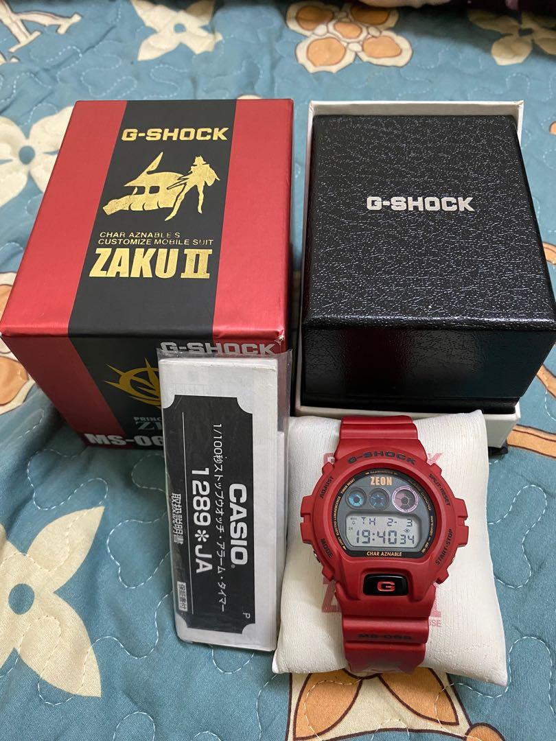 G-SHOCK MS-06S ZAKU II (DW6900FS), Men's Fashion, Watches ...