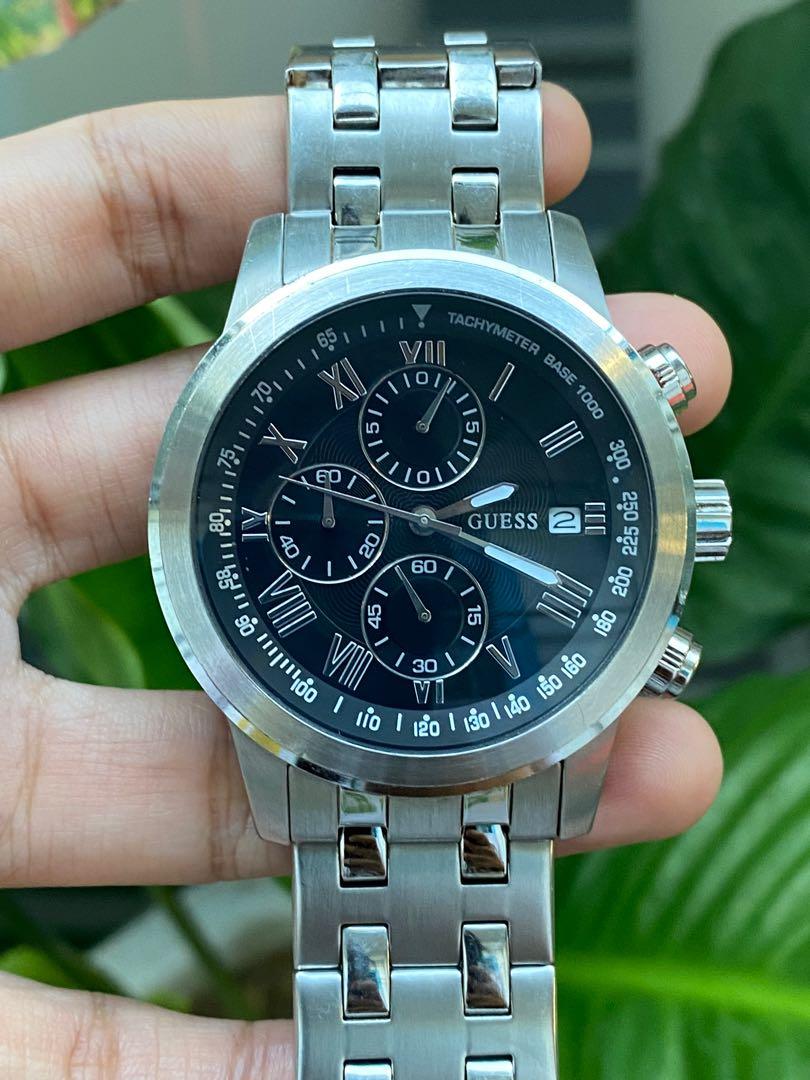 Guess chronograph watch price discount