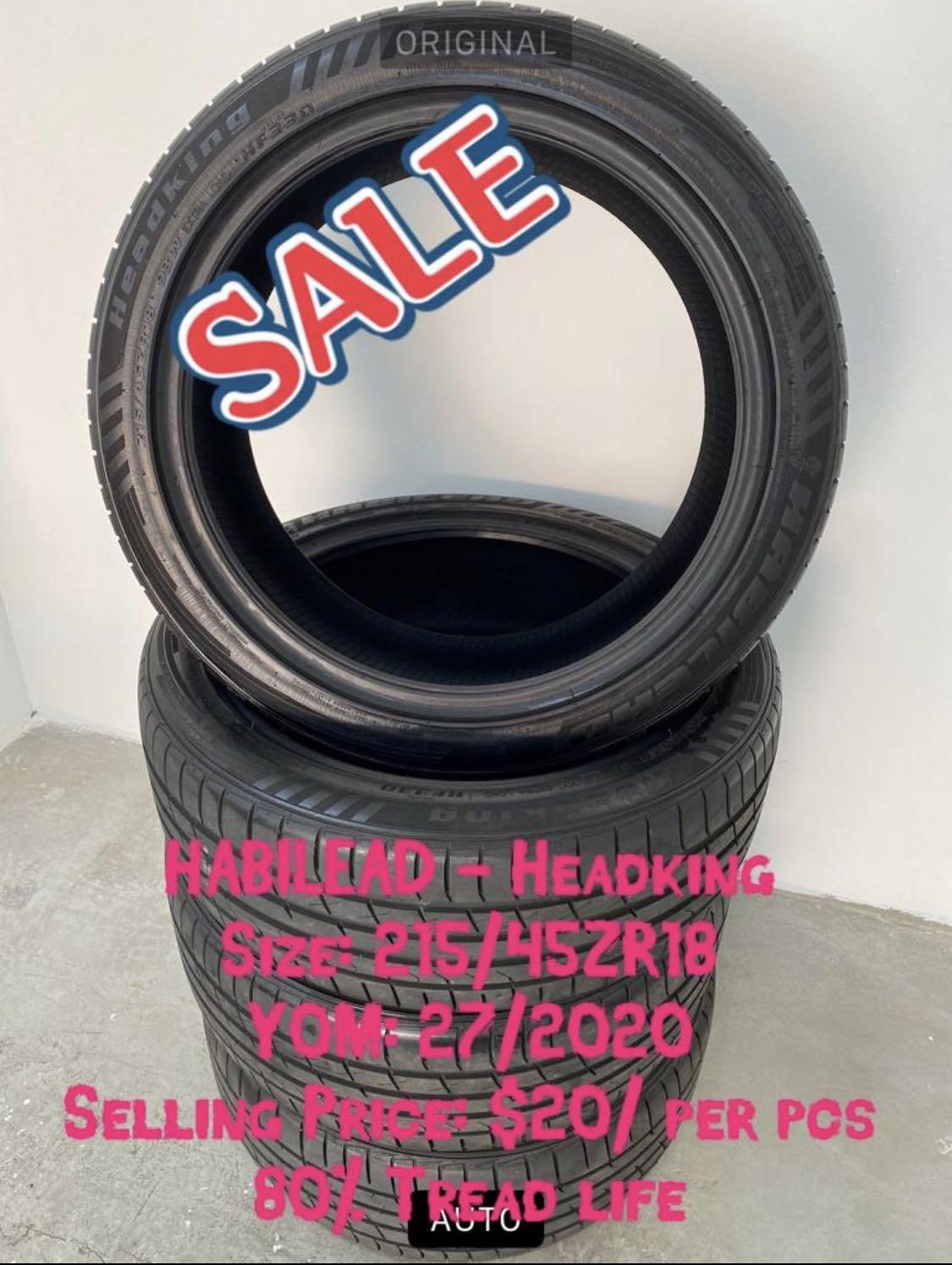 Habilead - Headking, Car Accessories, Tyres & Rims on Carousell