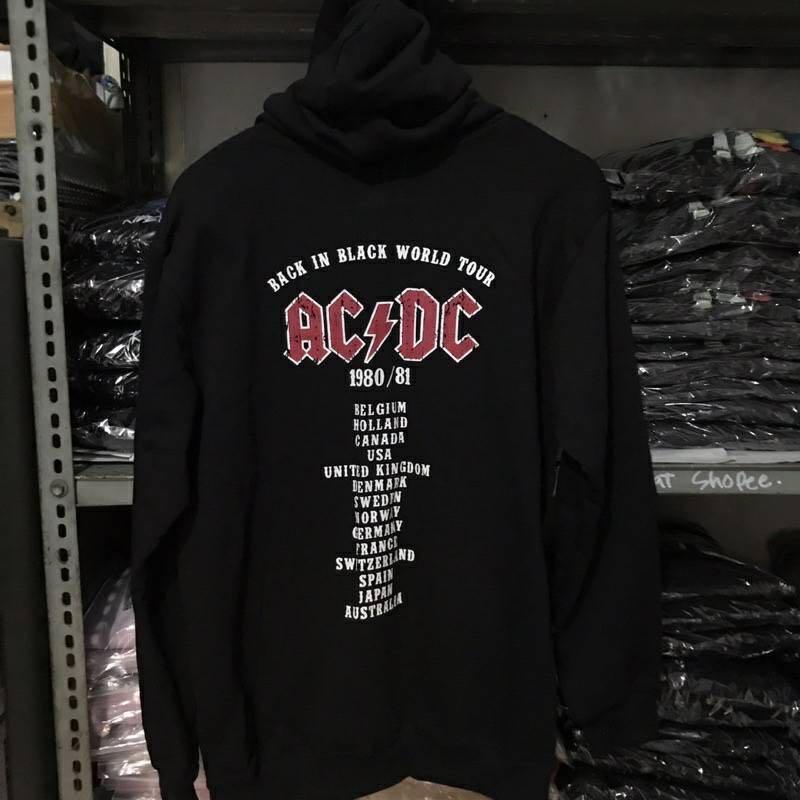 H&m Acdc Pullover Hoodie Acdc H&m Original Hoodie H&M