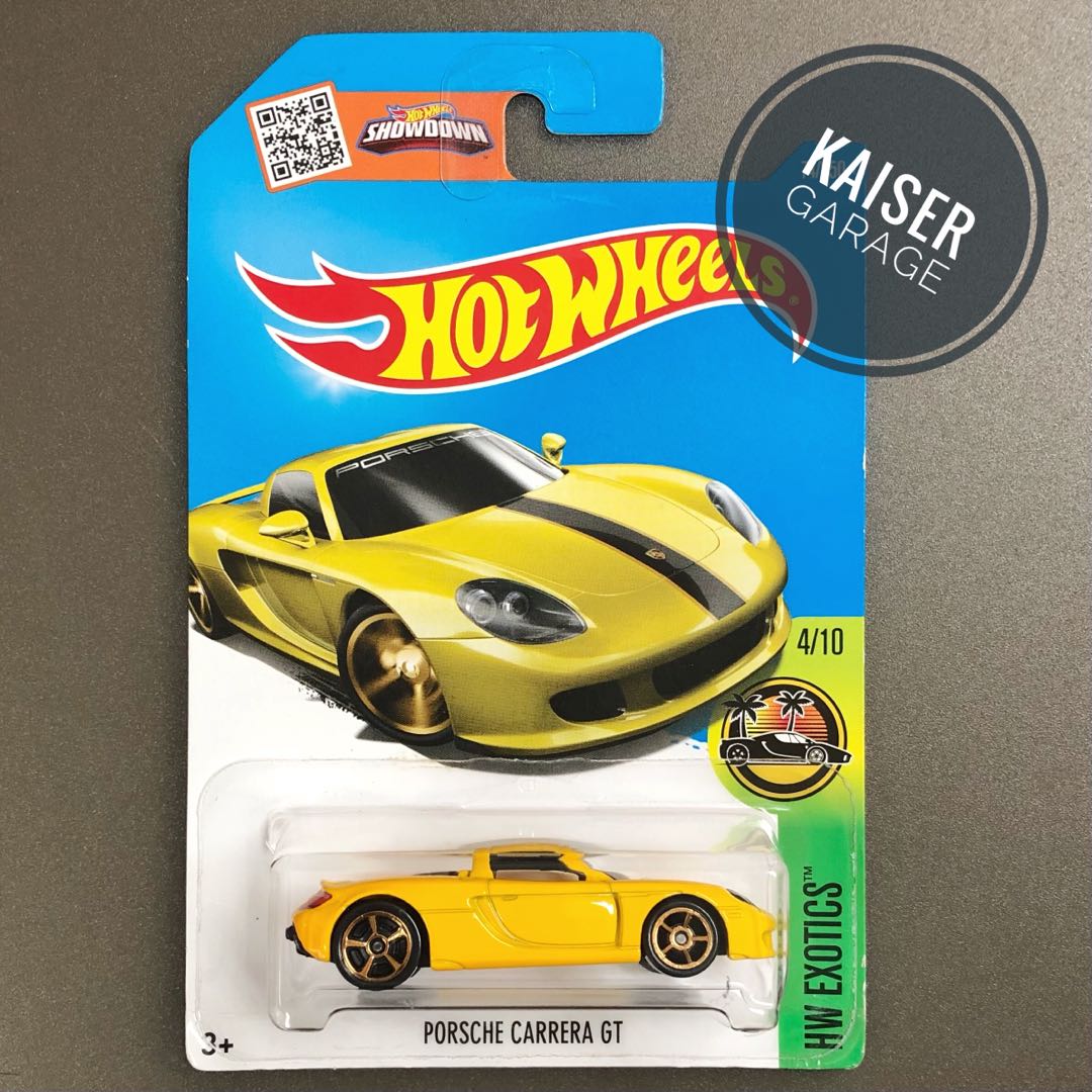 Hot Wheels : Porsche Carrera GT Yellow (HW Exotics), Hobbies & Toys, Toys &  Games on Carousell