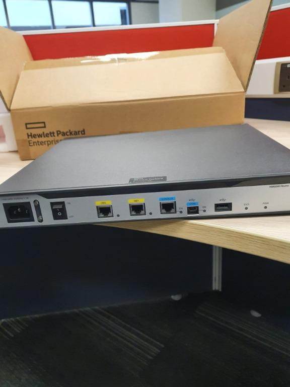 HP Enterprise Router, Computers & Tech, Office & Business Technology on ...