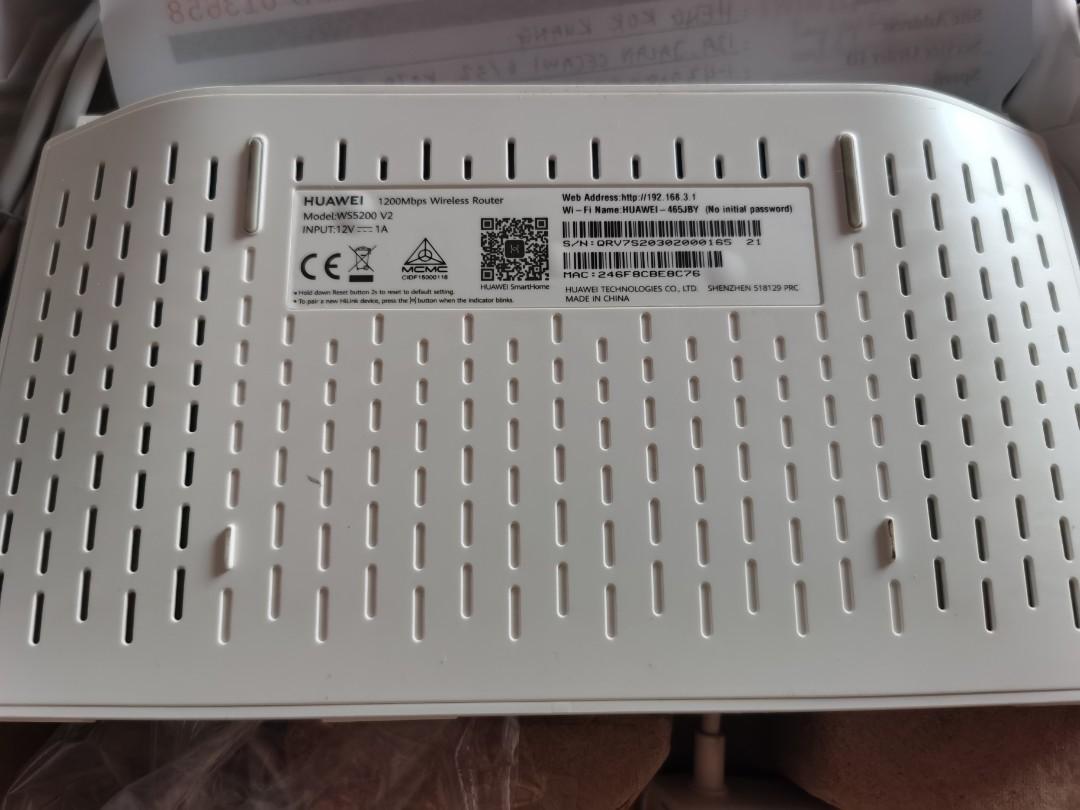 Huawei WS5200 Wifi Router, Computers & Tech, Parts & Accessories ...