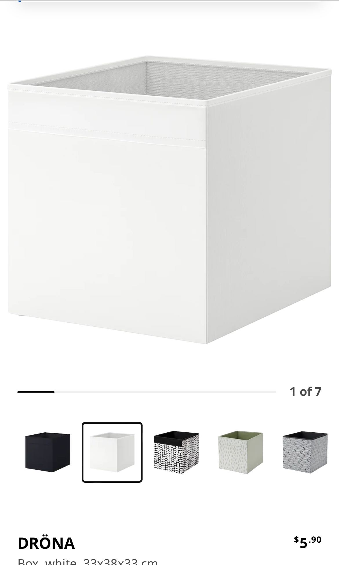 IKEA drona white, Furniture & Home Living, Home Improvement