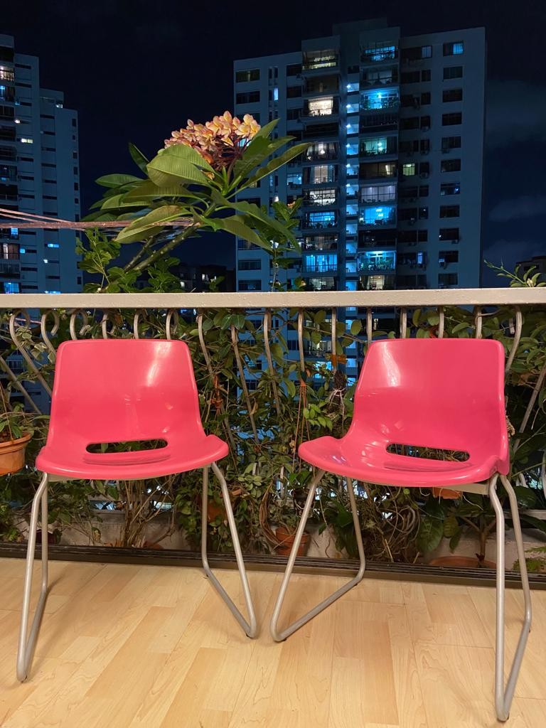 Ikea visitor store chairs