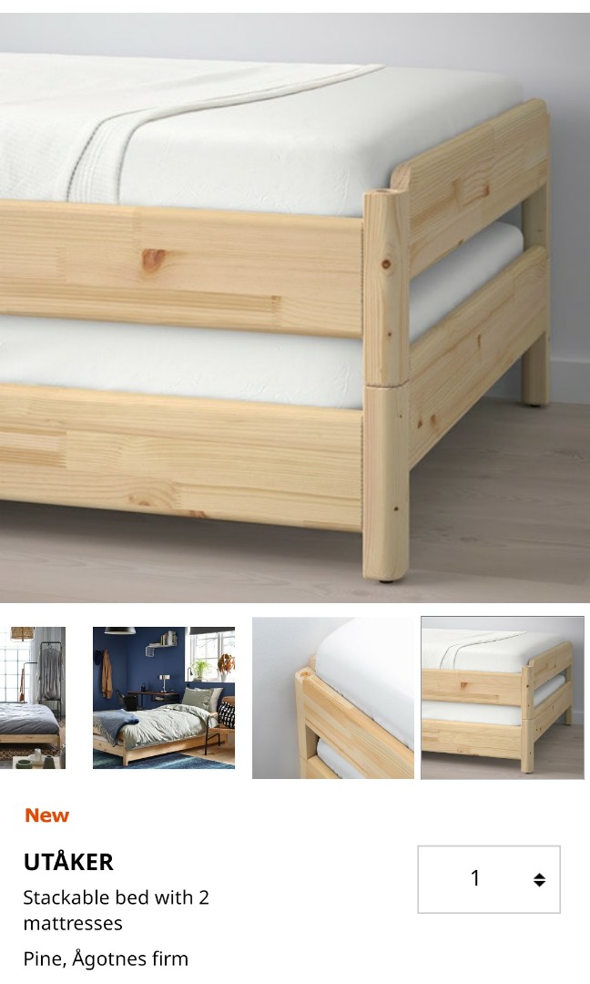 Ikea Twin Single Beds Furniture Home, Wood Bed Frame Ikea Twin
