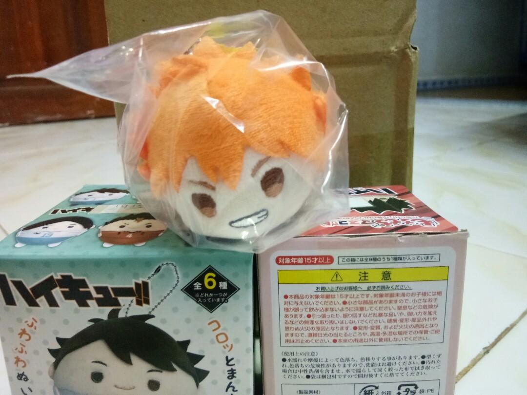 Haikyu! Shoyo Hinata Mochi mochi BIG Noru Chara Mascot Plush 30cm Jump
