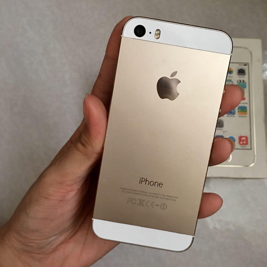 Iphone 5s Gold (Category: Others) located in Batangas. Submitted by kathnise_ (Listing ID 1141541084, Image 2). Description: - Slightly nego. ‼️PLEASE READ.‼️ ISSUE/RFS: forgot the icloud email and password. need ipgawa sa labas PAYMENT FIRST BASIS. 1 day reservation only. no return, no exchange. Message me for more photos and questions..
