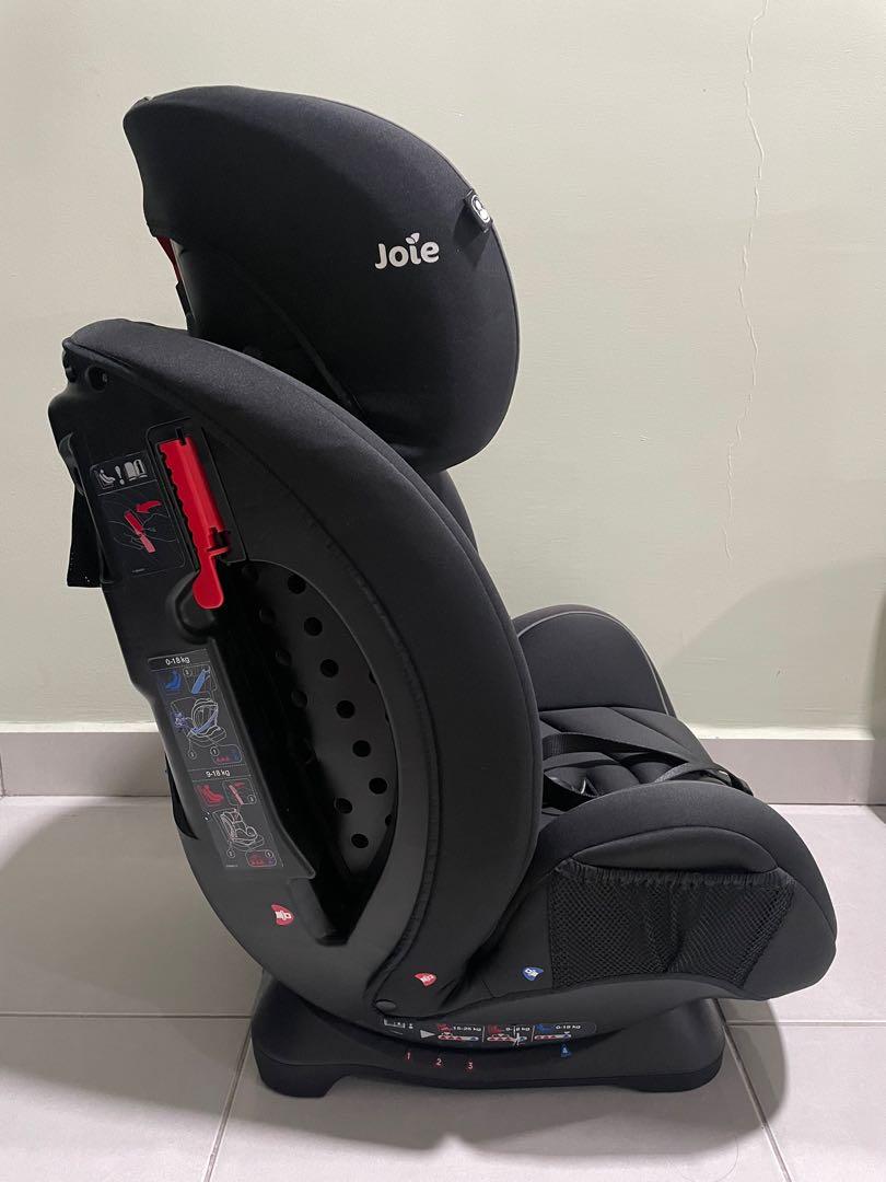 Joie Stages Convertible Car Seat with Seat Belt Installation, Babies