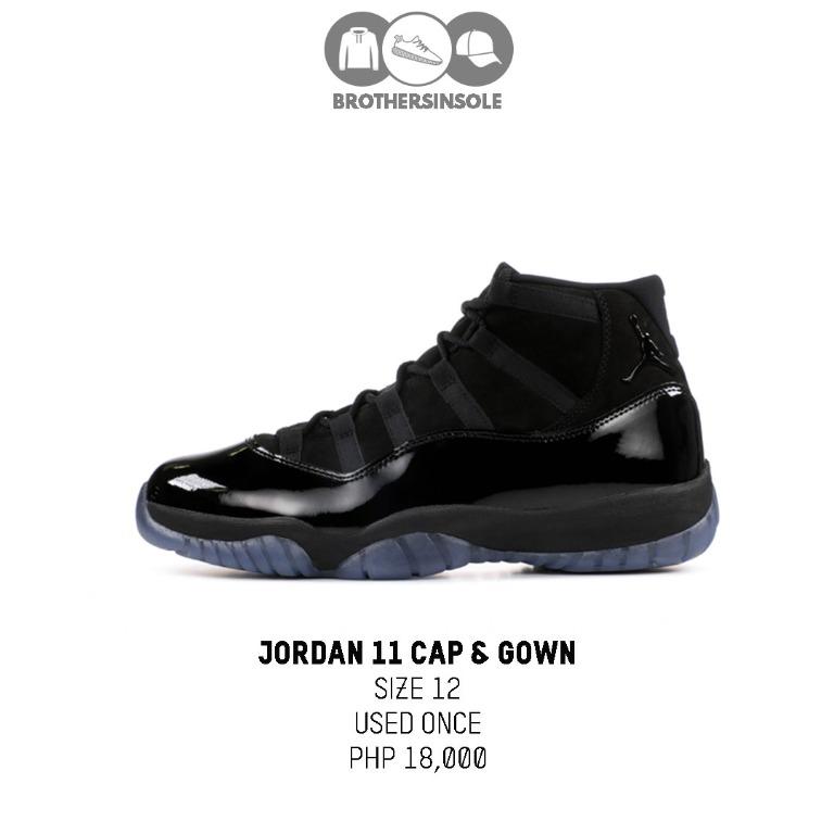 Jordan 11 cap and gown low discount