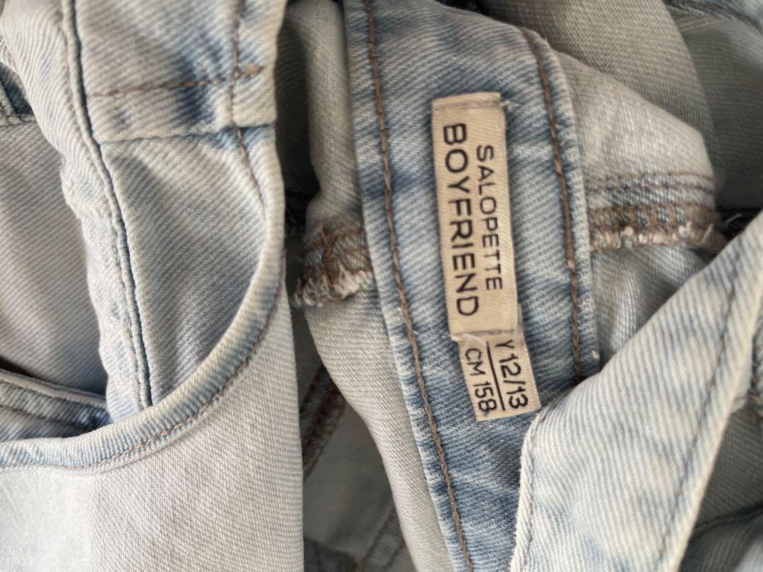 Jumpsuits jeans republic of denim, Fesyen Wanita, Pakaian Wanita, Jumpsuits  di Carousell