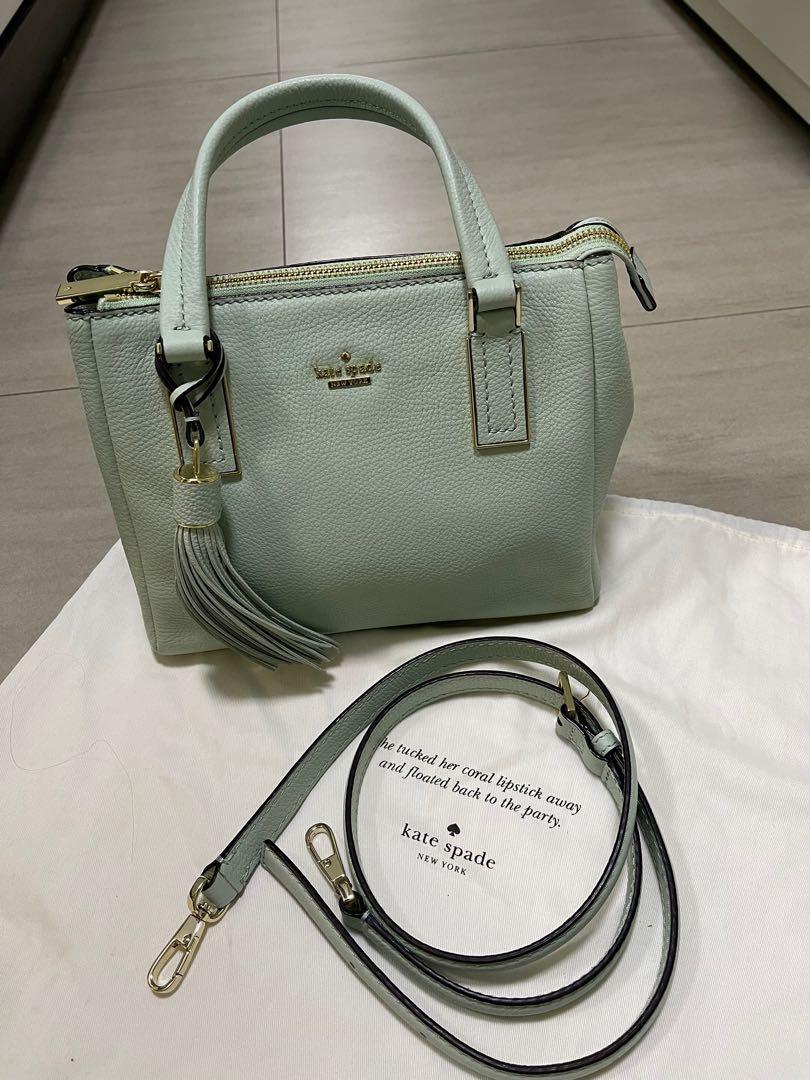 Mint green kate spade bag, Women's Fashion, Bags & Wallets, Cross-body Bags  on Carousell