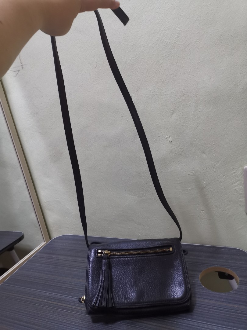 kate spade crossbody bolsa with tassel