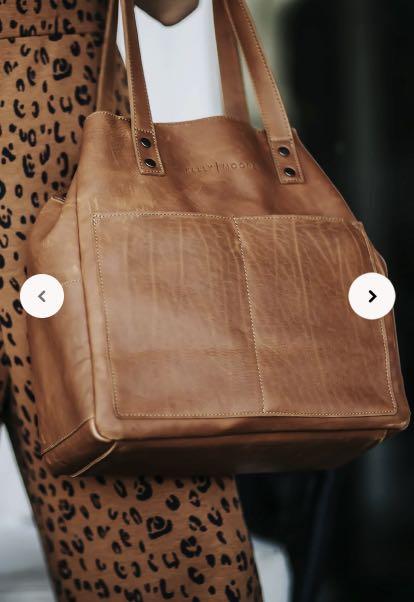 Kelly Moore Camera Bag The Daniela full grain leather tote