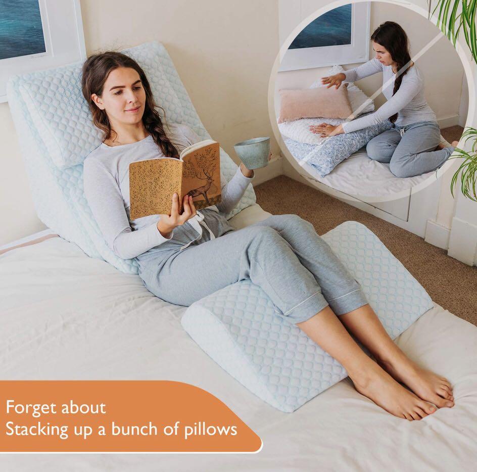 Lenora 5pc Bed Wedge Set, Furniture & Home Living, Bedding & Towels on