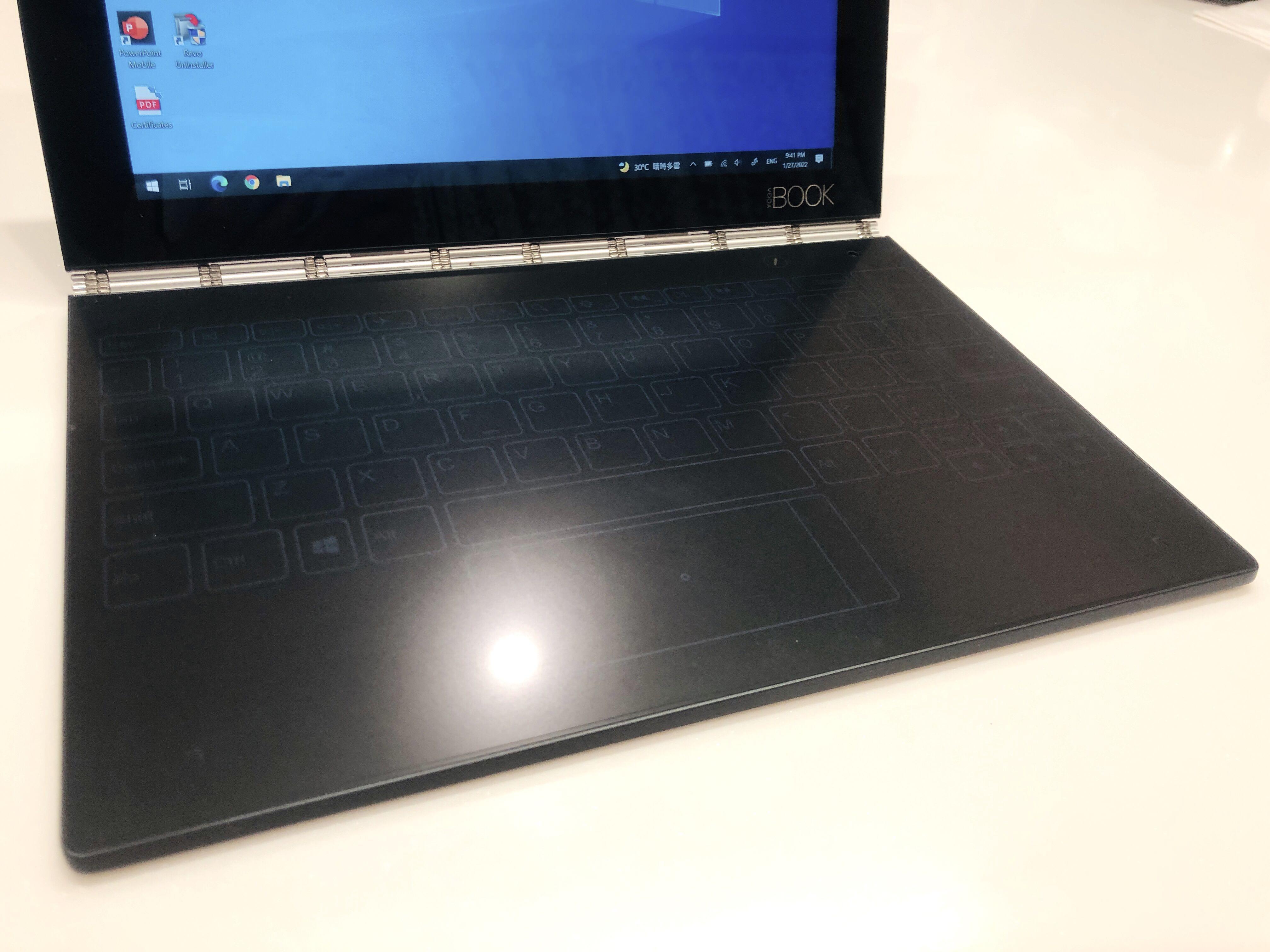 Lenovo Yoga Book wifi tablet computer (送ALTNA notebook袋) WFH 網課Zoom ,  電腦＆科技, 手提電腦- Carousell