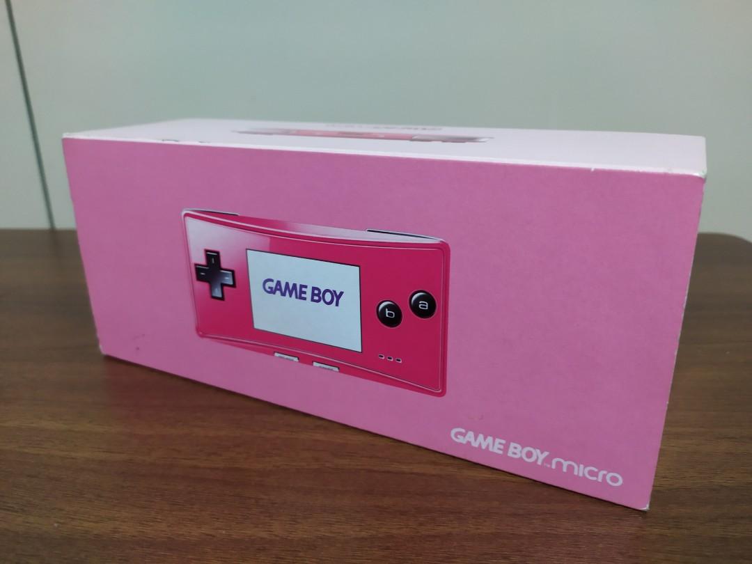 Limited Edition Gameboy Micro Hot Pink Rare Complete, Hobbies & Toys ...