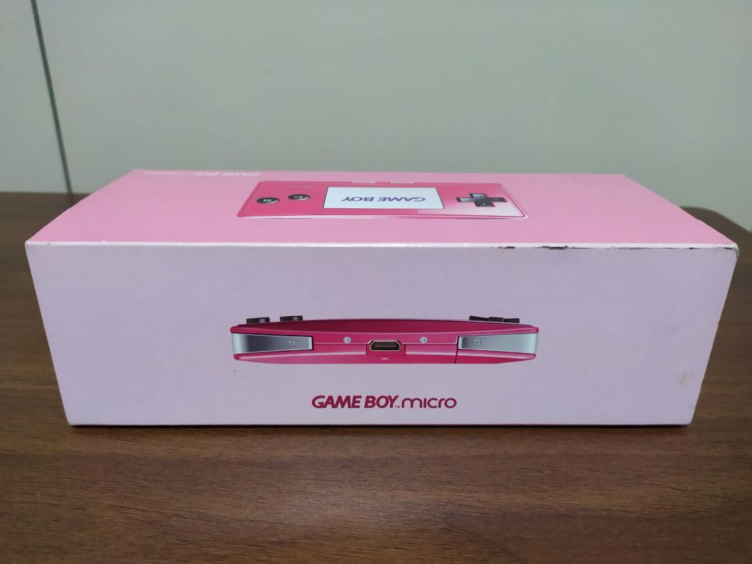 Limited Edition Gameboy Micro Hot Pink Rare Complete, Hobbies & Toys ...