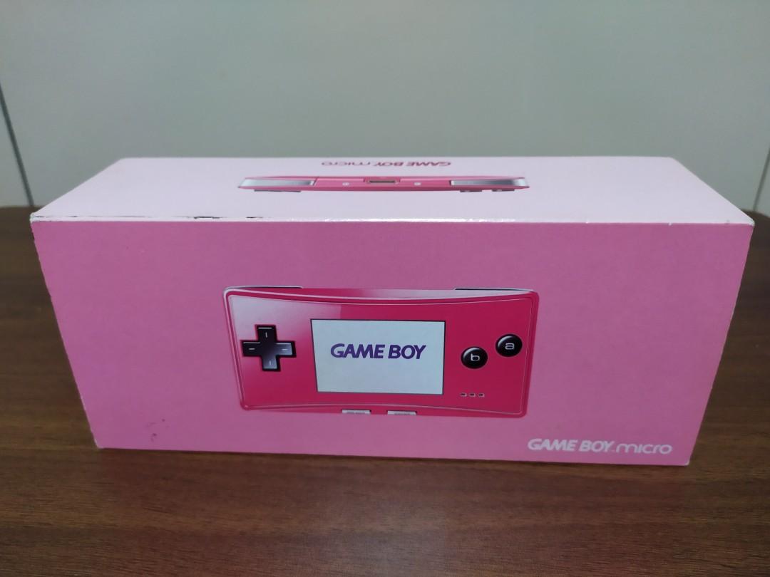 Limited Edition Gameboy Micro Hot Pink Rare Complete, Hobbies & Toys ...