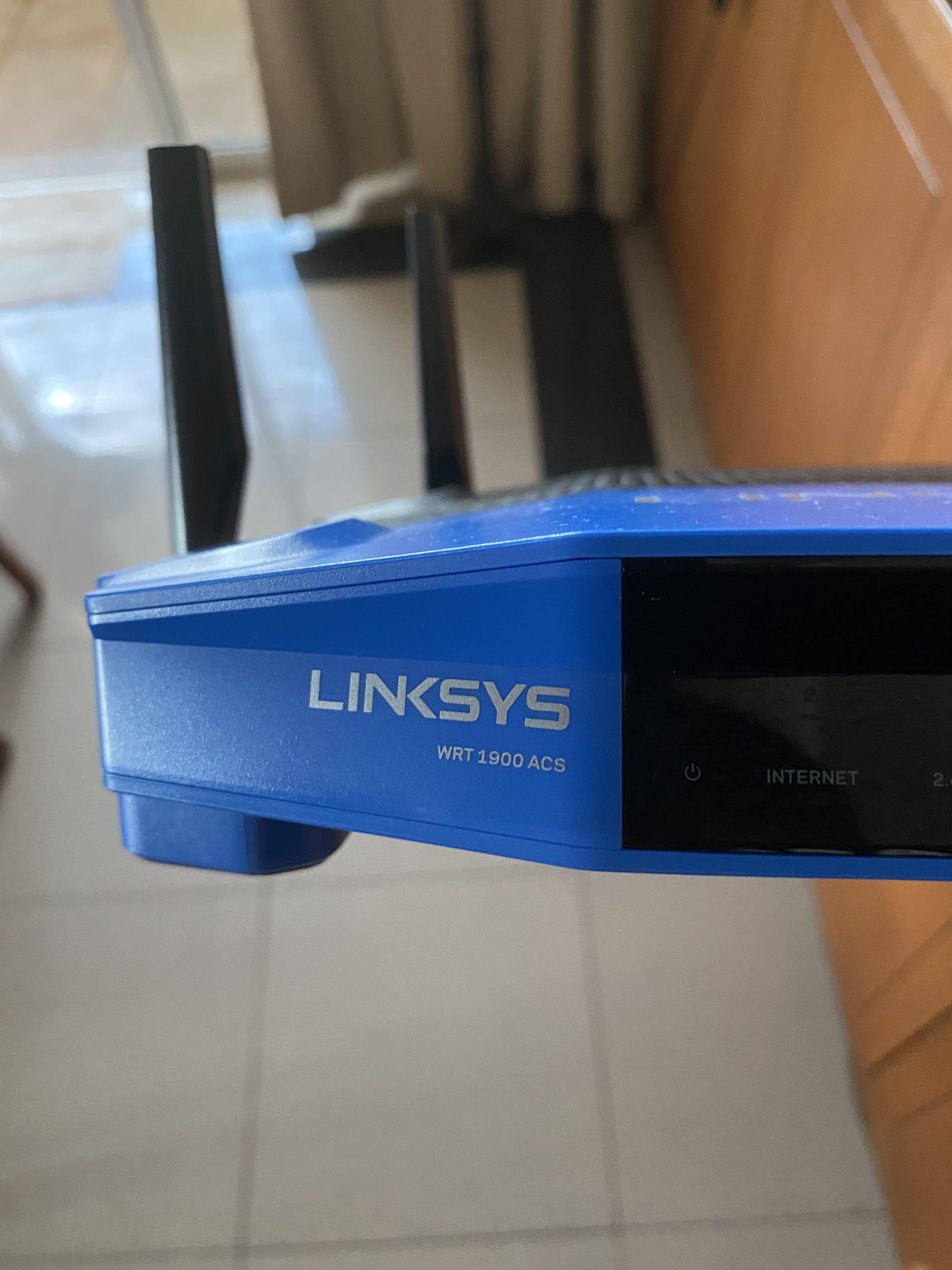 Linksys WRT1900 ACS Wifi Router, Computers & Tech, Parts & Accessories ...