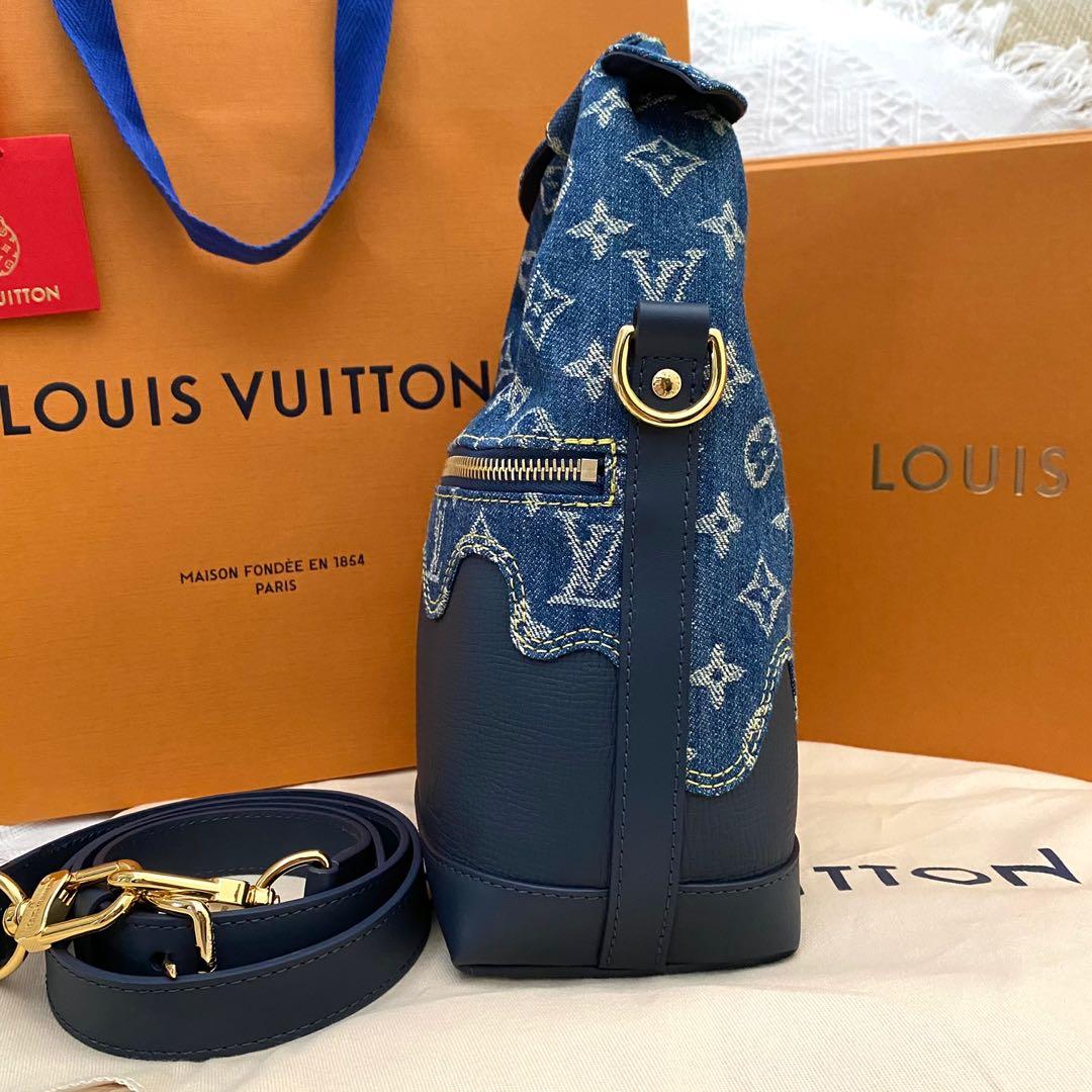 Louis Vuitton x Nigo 2022 Pre-owned Japanese Cruiser 2way Bag - Blue