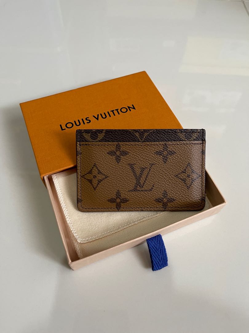 Unboxing Louis Vuitton Monogram Reverse Card Holder for Valentines