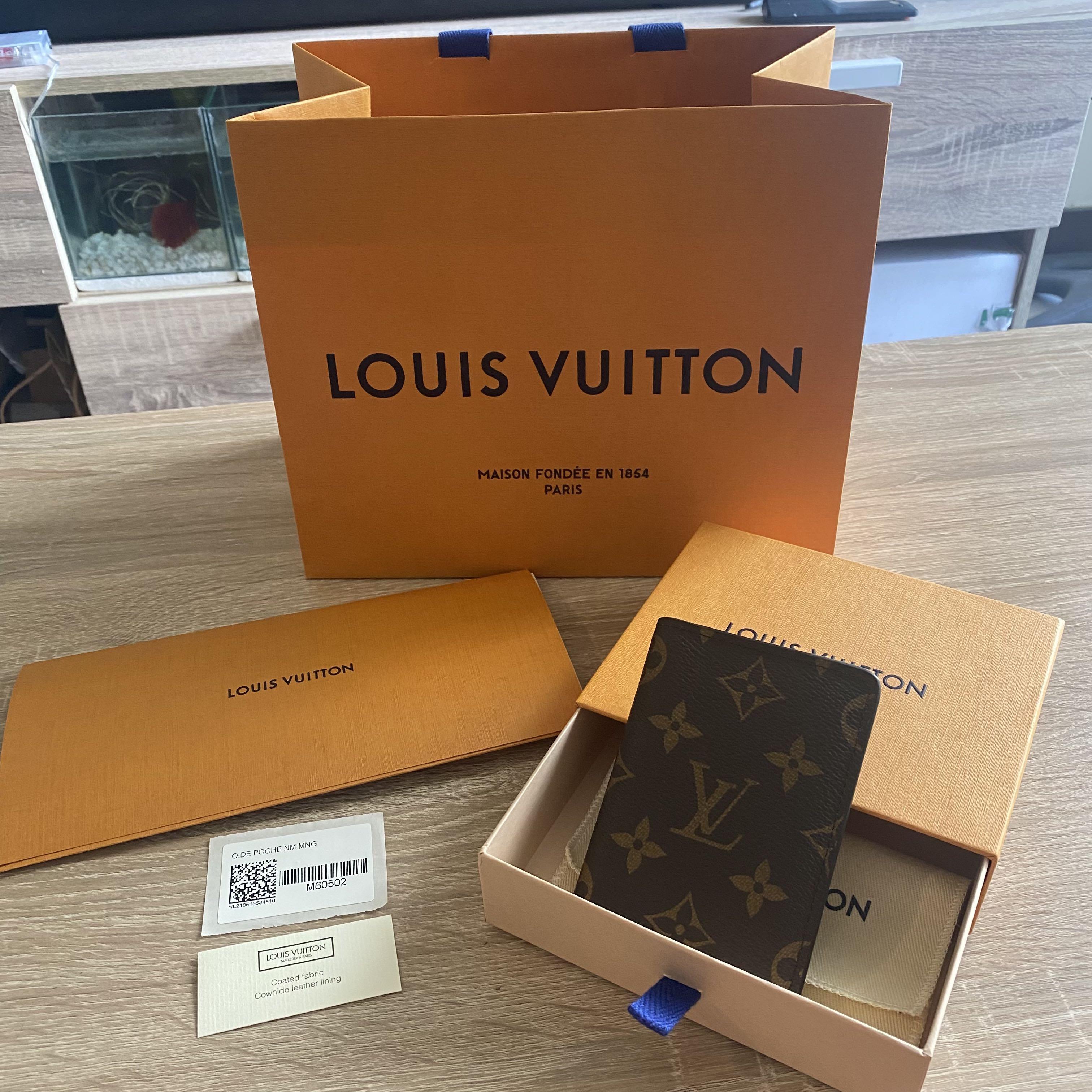 LV pocket organiser, Luxury, Bags & Wallets on Carousell
