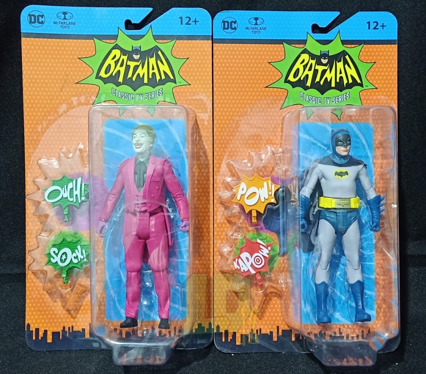 McFarlane Retro Batman 66, Hobbies & Toys, Toys & Games on Carousell