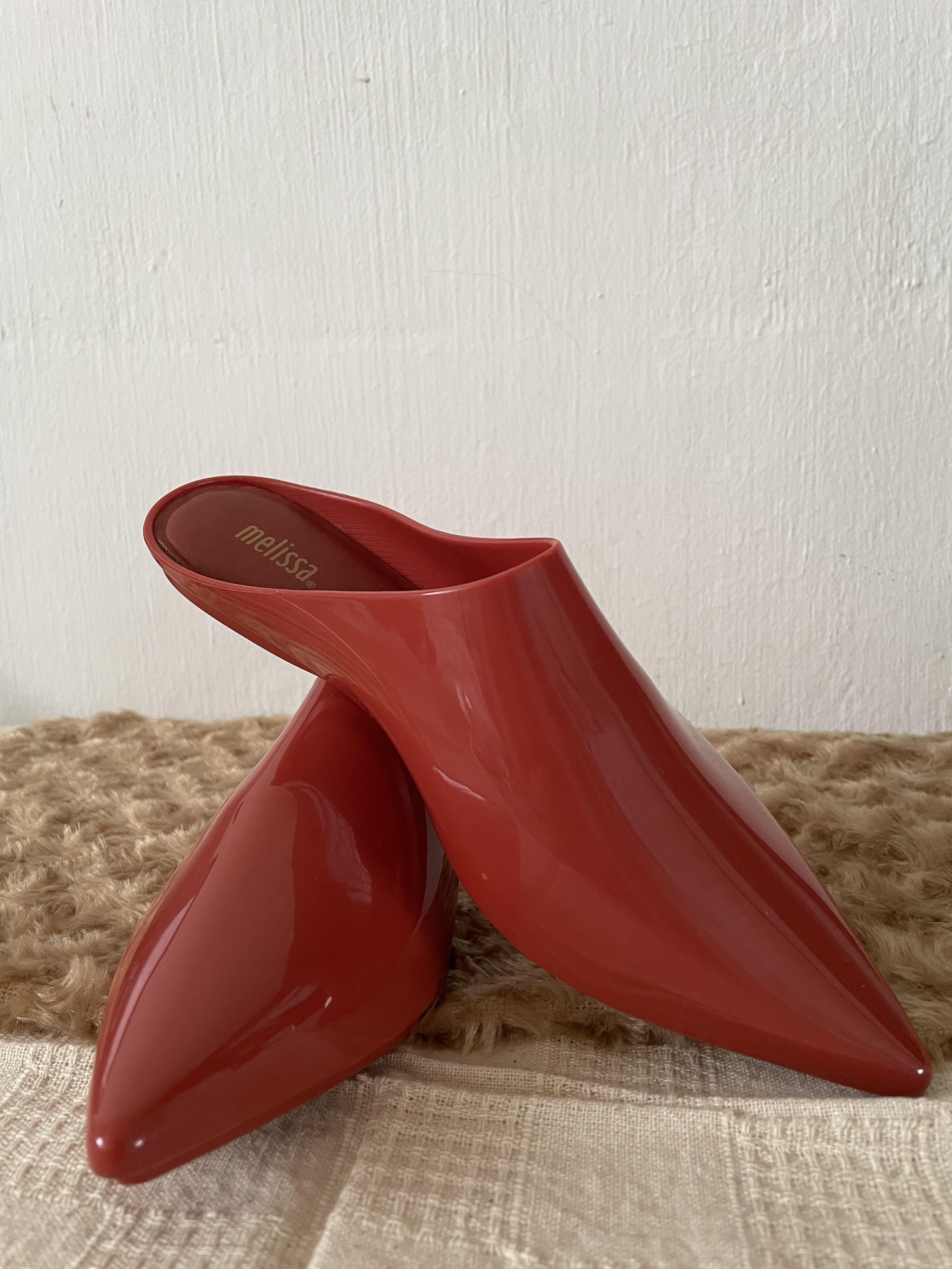 Melissa She Mules in Red