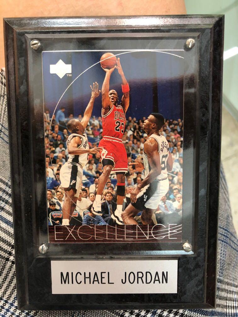 Michael jordan plaque shop