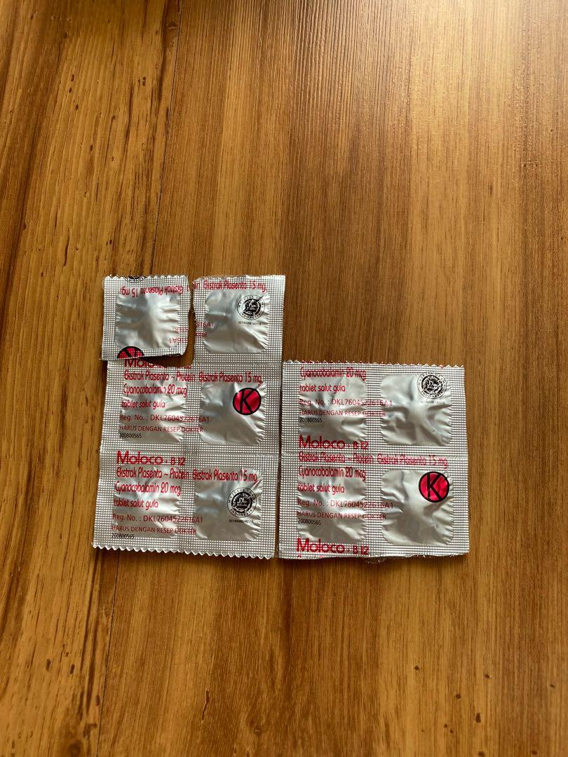 SOLD ‼️ GRATIS ‼️ Moloco B12 obat pelancar asi, Kesehatan & Kecantikan