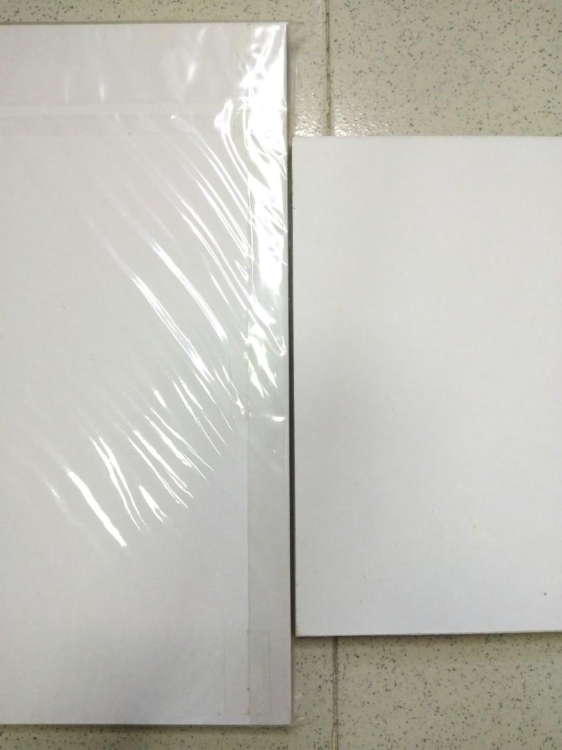 Mounting Board 22 pcs Size A4 Black, Hobbies & Toys, Stationery