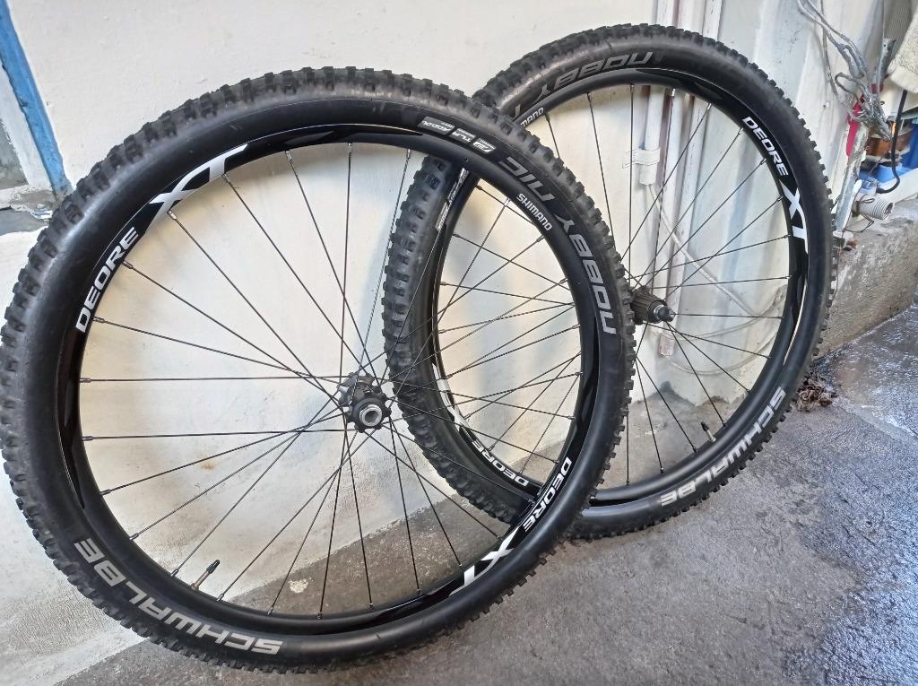 shimano xt m8000 mtb wheelset