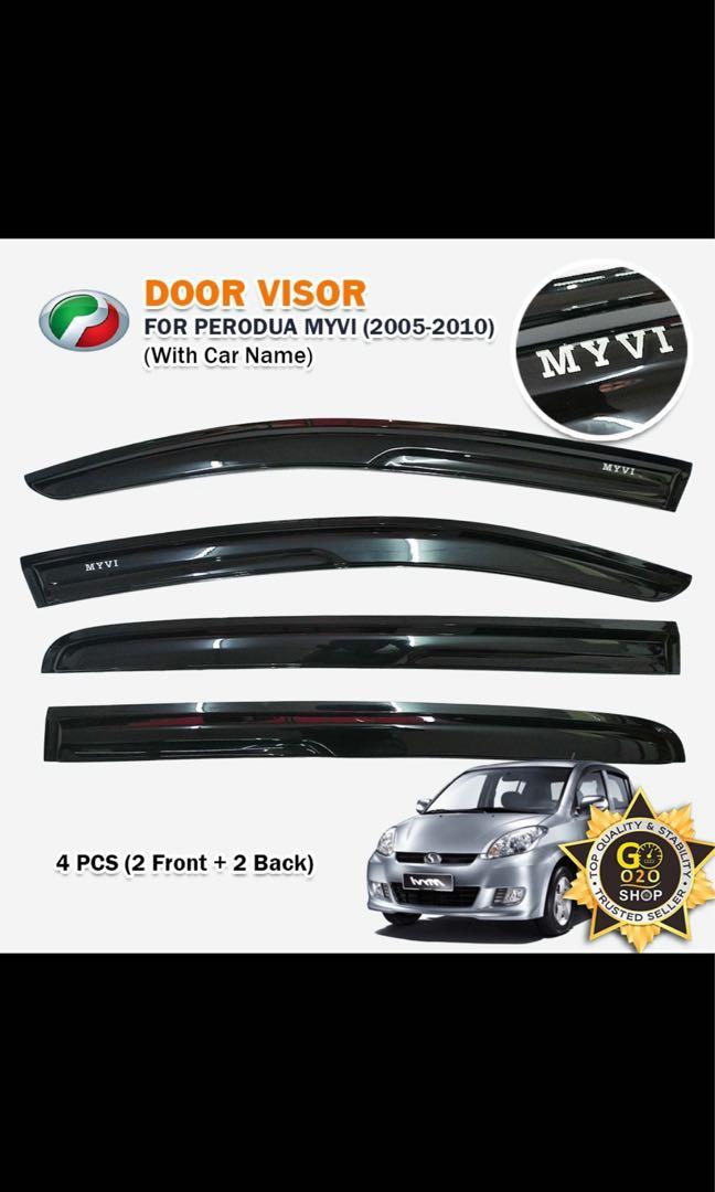 Myvi door best sale visor original