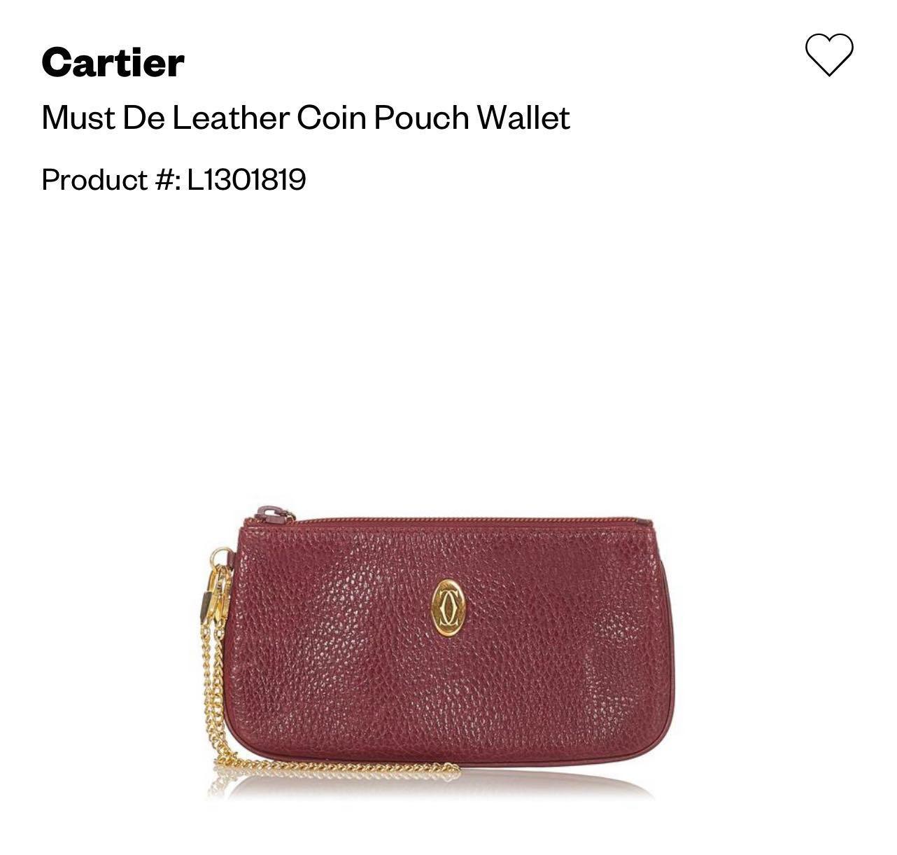 Cartier pochette hot sale