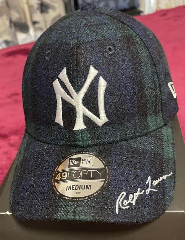 New York Yankees New Era x Ralph Lauren Youth Plaid 49FORTY Fitted