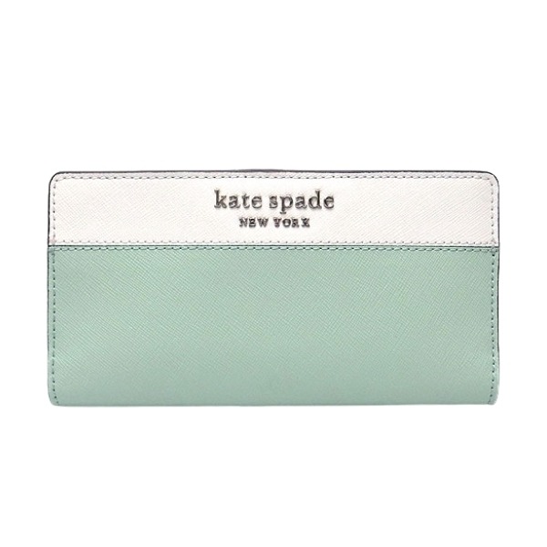 NEW KATE SPADE WLRU6016 LARGE SLIM BIFOLD WALLET CAMERON SPRING MEADOW MULTI