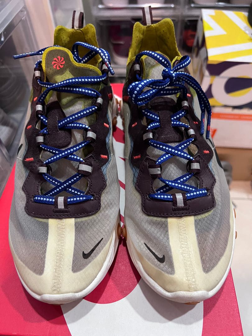 Nike React Element 87 Moss Men s Fashion Footwear Sneakers on
