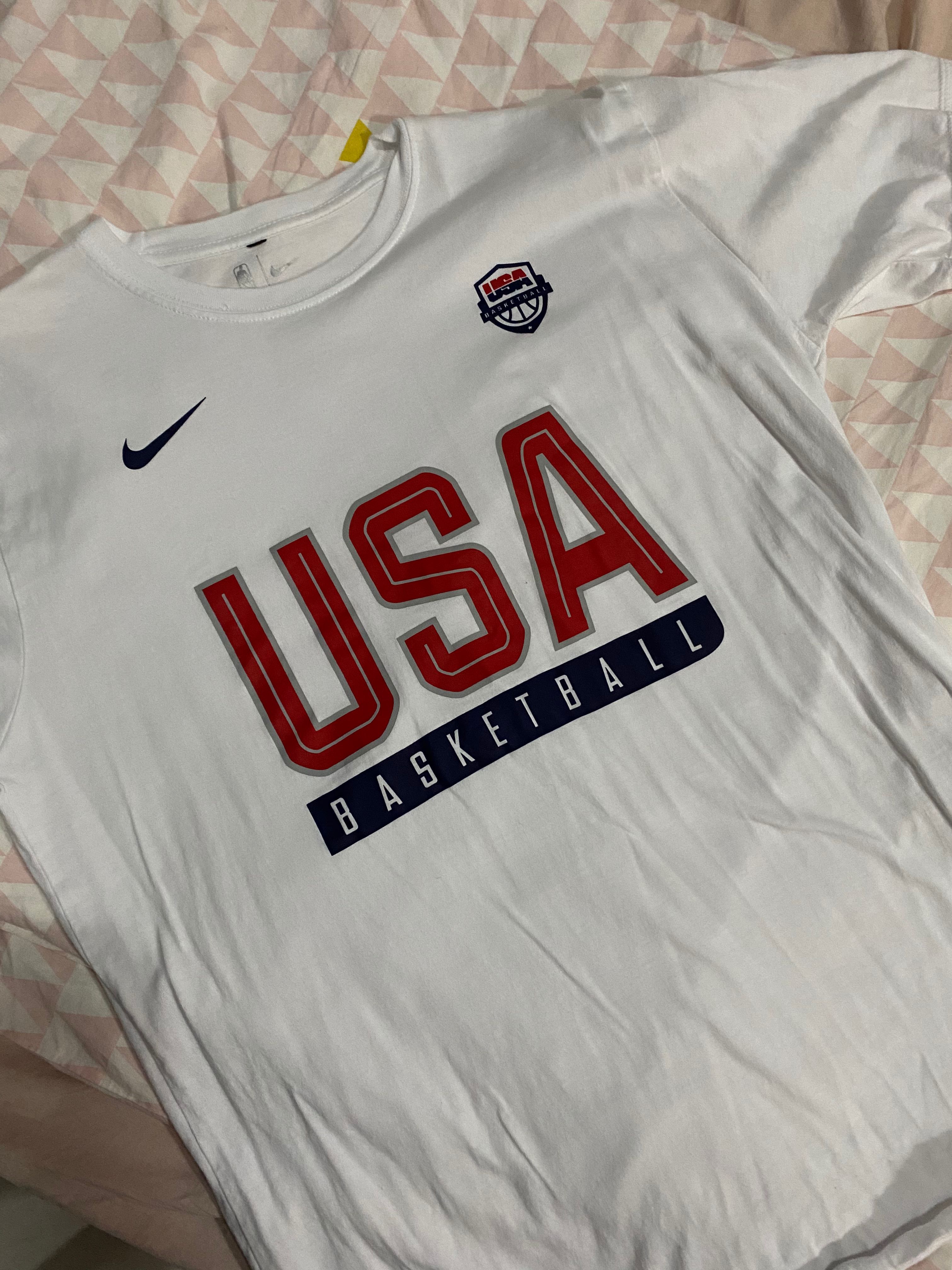 Nike USA Basketball Tshirt Men s Fashion Tops Sets Tshirts