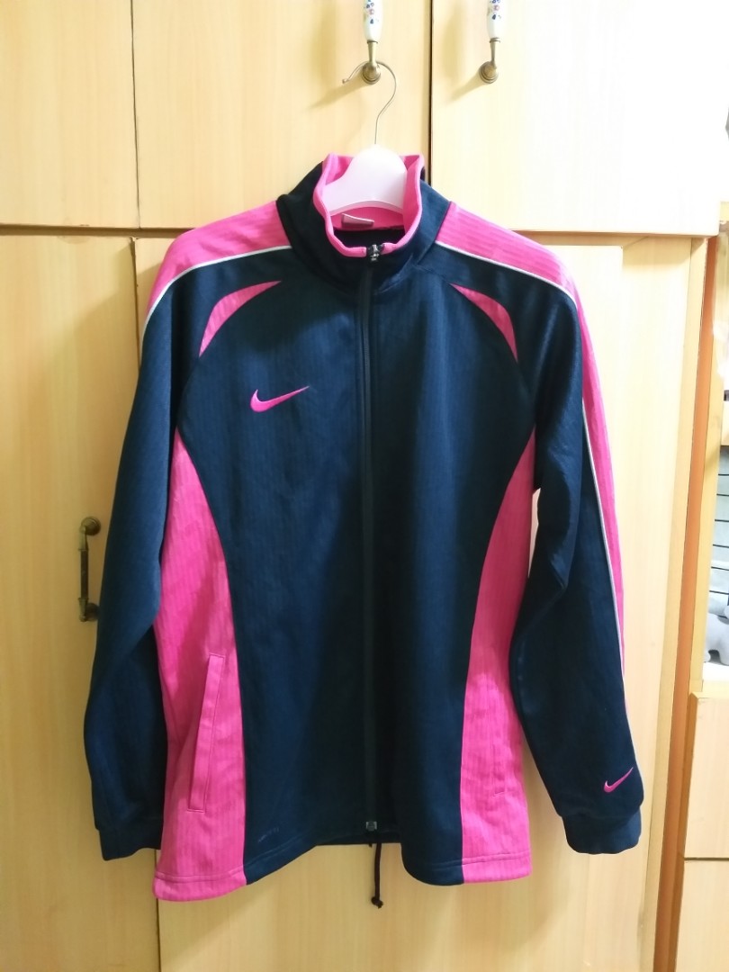 Nike Womens track jacket pink, Women's Fashion, Coats, Jackets and