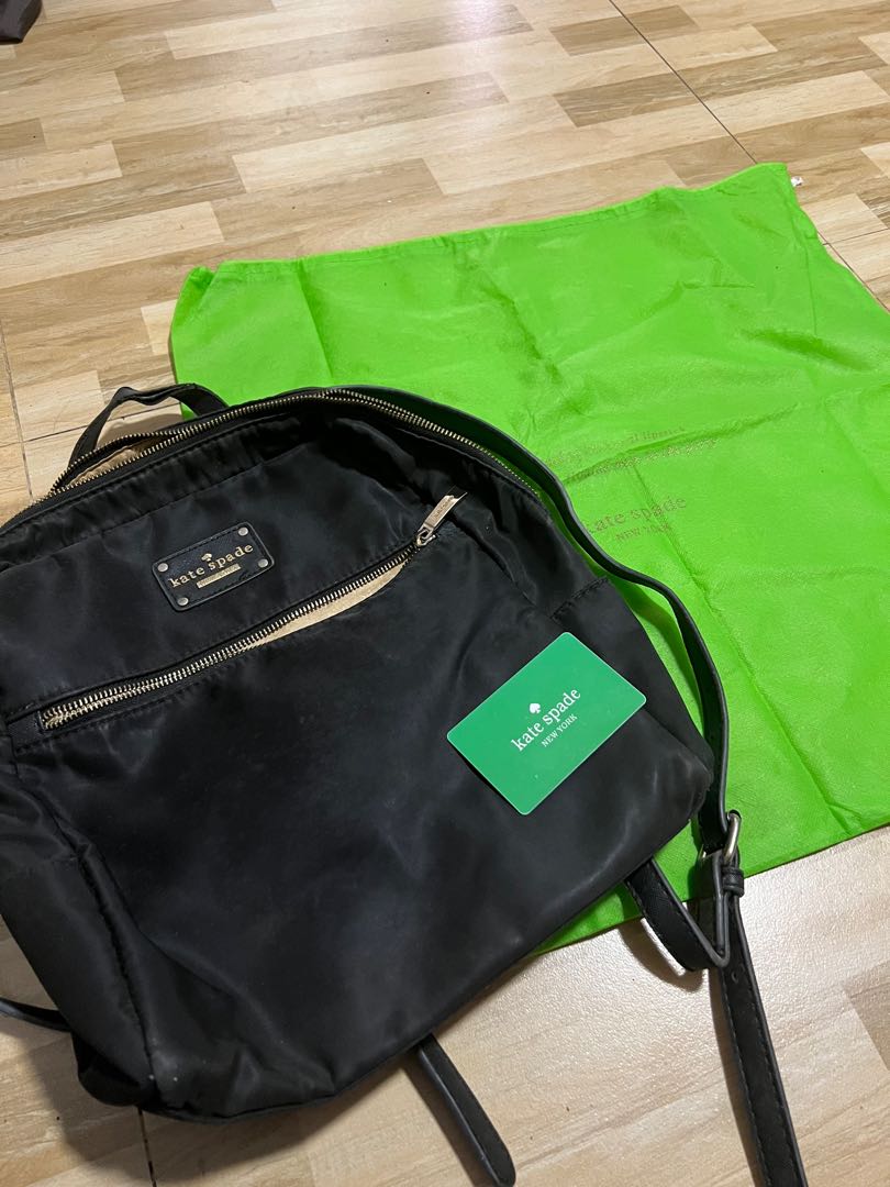kate spade backpack green