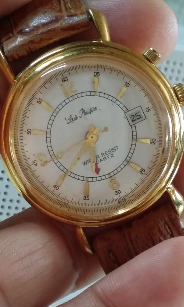 Original Louis Philippe alarm gent US President watch, Men's Fashion,  Watches & Accessories, Watches on Carousell